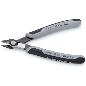 KNIPEX 78 71 125 ESD Electronic Super Knips® ESD mit...