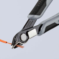 KNIPEX 78 71 125 SB Electronic Super Knips® mit Mehrkomponenten-Hüllen brüniert 125 mm