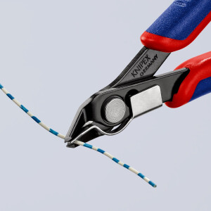 KNIPEX 78 91 125 Electronic Super Knips® mit Mehrkomponenten-Hüllen brüniert 125 mm
