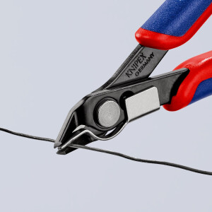 KNIPEX 78 91 125 Electronic Super Knips® mit Mehrkomponenten-Hüllen brüniert 125 mm