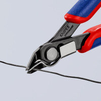 KNIPEX 78 91 125 Electronic Super Knips® mit Mehrkomponenten-Hüllen brüniert 125 mm