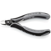 KNIPEX 79 22 125 ESD Präzisions-Elektronik-Seitenschneider ESD mit Mehrkomponenten-Hüllen brüniert 125 mm