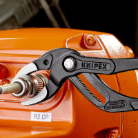 KNIPEX 81 01 250 SB Siphon- und Connectorenzange "SpeedGrip" mit rutschhemmendem Kunststoff überzogen schwarz atramentiert 250 mm