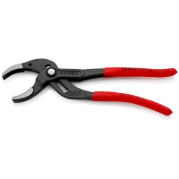 KNIPEX 81 01 250 Siphon- und Connectorenzange "SpeedGrip" mit rutschhemmendem Kunststoff überzogen schwarz atramentiert 250 mm