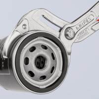 KNIPEX 81 03 250 SB Siphon- und Connectorenzange "SpeedGrip" mit rutschhemmendem Kunststoff überzogen verchromt 250 mm