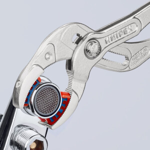 KNIPEX 81 13 250 SB Siphon- und Connectorenzange "SpeedGrip" mit rutschhemmendem Kunststoff überzogen verchromt 250 mm