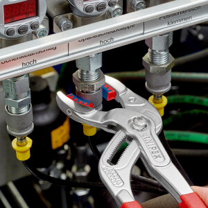 KNIPEX 81 13 250 Siphon- und Connectorenzange "SpeedGrip" mit rutschhemmendem Kunststoff überzogen verchromt 250 mm