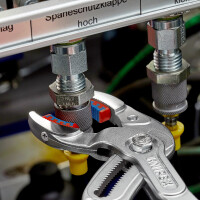 KNIPEX 81 13 250 Siphon- und Connectorenzange "SpeedGrip" mit rutschhemmendem Kunststoff überzogen verchromt 250 mm