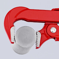 KNIPEX 83 10 015 Rohrzange 90° rot pulverbeschichtet 420 mm