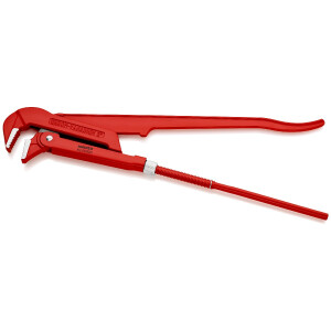 KNIPEX 83 10 030 Rohrzange 90° rot pulverbeschichtet...