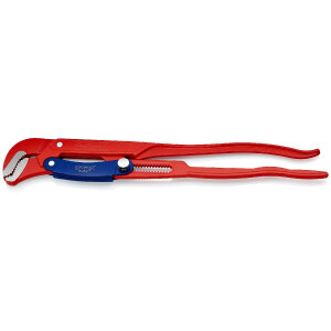 KNIPEX 83 60 020 Rohrzange S-Maul mit Schnelleinstellung...