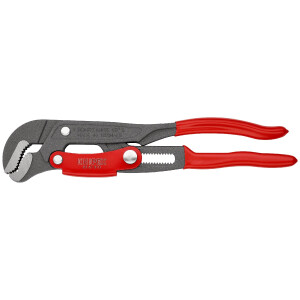 KNIPEX 83 61 010 Rohrzange S-Maul mit Schnelleinstellung...