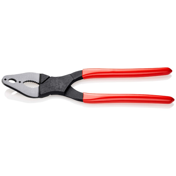 KNIPEX 84 21 200 Fahrzeug-Konuszange mit Kunststoff überzogen schwarz atramentiert 200 mm