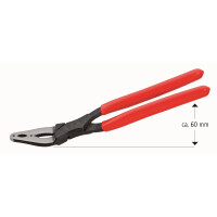 KNIPEX 84 21 200 Fahrzeug-Konuszange mit Kunststoff überzogen schwarz atramentiert 200 mm