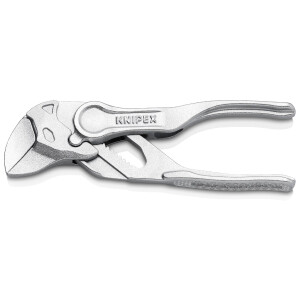 KNIPEX 86 04 100 BK Zangenschlüssel XS Zange und...