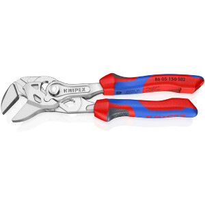 KNIPEX 86 05 150 S02 Zangenschlüssel mit aufgerauten...