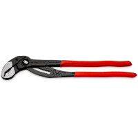 KNIPEX 87 01 400 SB Cobra® XL Rohr- und Wasserpumpenzange mit rutschhemmendem Kunststoff überzogen grau atramentiert 400 mm