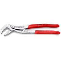 KNIPEX 87 03 250 SB Cobra® Hightech-Wasserpumpenzange mit rutschhemmendem Kunststoff überzogen verchromt 250 mm