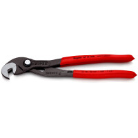 KNIPEX 87 41 250 SB Schraubzange mit rutschhemmendem Kunststoff überzogen grau atramentiert 250 mm
