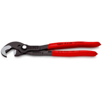 KNIPEX 87 41 250 SB Schraubzange mit rutschhemmendem Kunststoff überzogen grau atramentiert 250 mm