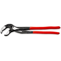KNIPEX 88 01 400 SB Alligator® XL Rohr- und Wasserpumpenzange mit rutschhemmendem Kunststoff überzogen schwarz atramentiert 400 mm