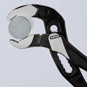 KNIPEX 88 01 400 Alligator® XL Rohr- und Wasserpumpenzange mit rutschhemmendem Kunststoff überzogen schwarz atramentiert 400 mm