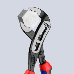 KNIPEX 88 02 180 Alligator® Wasserpumpenzange mit Comfort-Griffen schwarz atramentiert 180 mm