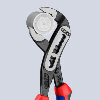 KNIPEX 88 02 180 Alligator® Wasserpumpenzange mit Comfort-Griffen schwarz atramentiert 180 mm