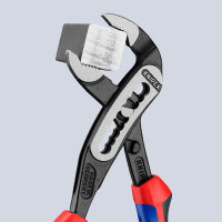 KNIPEX 88 02 180 Alligator® Wasserpumpenzange mit Comfort-Griffen schwarz atramentiert 180 mm