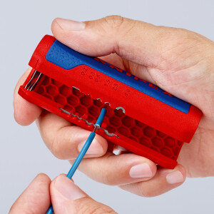 KNIPEX 90 22 02 SB TwistCut® Wellrohrschneider 100 mm