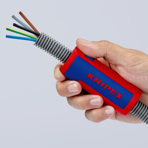 KNIPEX 90 22 02 SB TwistCut® Wellrohrschneider 100 mm