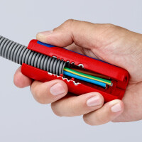 KNIPEX 90 22 02 SB TwistCut® Wellrohrschneider 100 mm