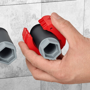 KNIPEX 90 22 10 BK BiX® Schneider für Kunststoffrohre und Dichthülsen 72 mm