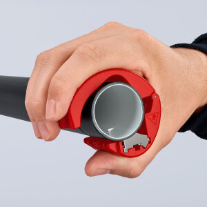 KNIPEX 90 22 10 BK BiX® Schneider für Kunststoffrohre und Dichthülsen 72 mm