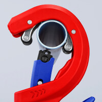 KNIPEX 90 23 01 BK DP50 Rohrschneider für dünnwandige Kunststoff-Abflussrohre 202 mm
