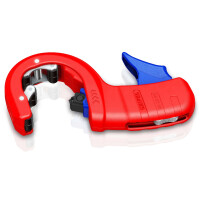 KNIPEX 90 23 01 BK DP50 Rohrschneider für dünnwandige Kunststoff-Abflussrohre 202 mm