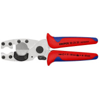KNIPEX 90 25 20 SB Rohrschneider für Verbund- und Schutzrohre mit Mehrkomponenten-Hüllen verchromt 210 mm