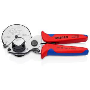 KNIPEX 90 25 25 Rohrschneider für Verbund- und...