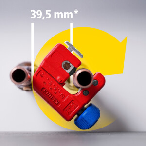KNIPEX 90 31 01 TubiX® S Rohrabschneider 77 mm