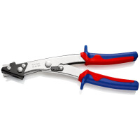 KNIPEX 90 55 280 EAN Blechknabber mit Mehrkomponenten-Hüllen vernickelt 280 mm