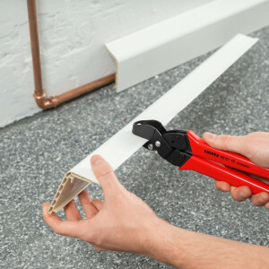 KNIPEX 90 61 16 Ausklinkzange mit Kunststoff-Hüllen brüniert 250 mm
