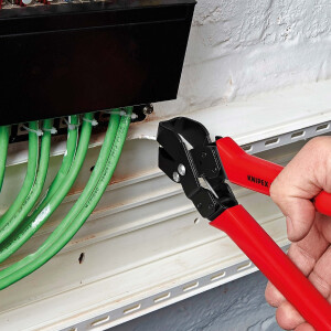 KNIPEX 90 61 20 Ausklinkzange mit Kunststoff-Hüllen brüniert 250 mm