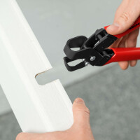 KNIPEX 90 61 20 Ausklinkzange mit Kunststoff-Hüllen brüniert 250 mm