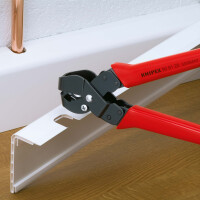 KNIPEX 90 61 20 Ausklinkzange mit Kunststoff-Hüllen brüniert 250 mm