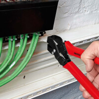 KNIPEX 90 61 20 Ausklinkzange mit Kunststoff-Hüllen brüniert 250 mm