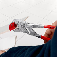 KNIPEX 91 13 250 SB Fliesenbrechzange mit Kunststoff überzogen verchromt 250 mm