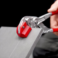 KNIPEX 91 13 250 SB Fliesenbrechzange mit Kunststoff überzogen verchromt 250 mm