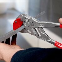 KNIPEX 91 13 250 SB Fliesenbrechzange mit Kunststoff überzogen verchromt 250 mm
