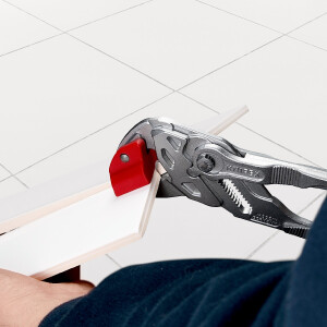 KNIPEX 91 13 250 Fliesenbrechzange mit Kunststoff überzogen verchromt 250 mm