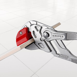 KNIPEX 91 13 250 Fliesenbrechzange mit Kunststoff überzogen verchromt 250 mm